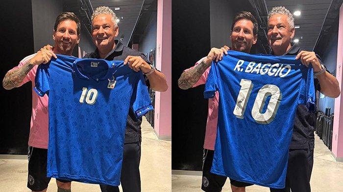 Bahagianya Lionel Messi di Piala Dunia Antarklub, La Pulga Dapat Hadiah dari Legenda yang Diidolakan