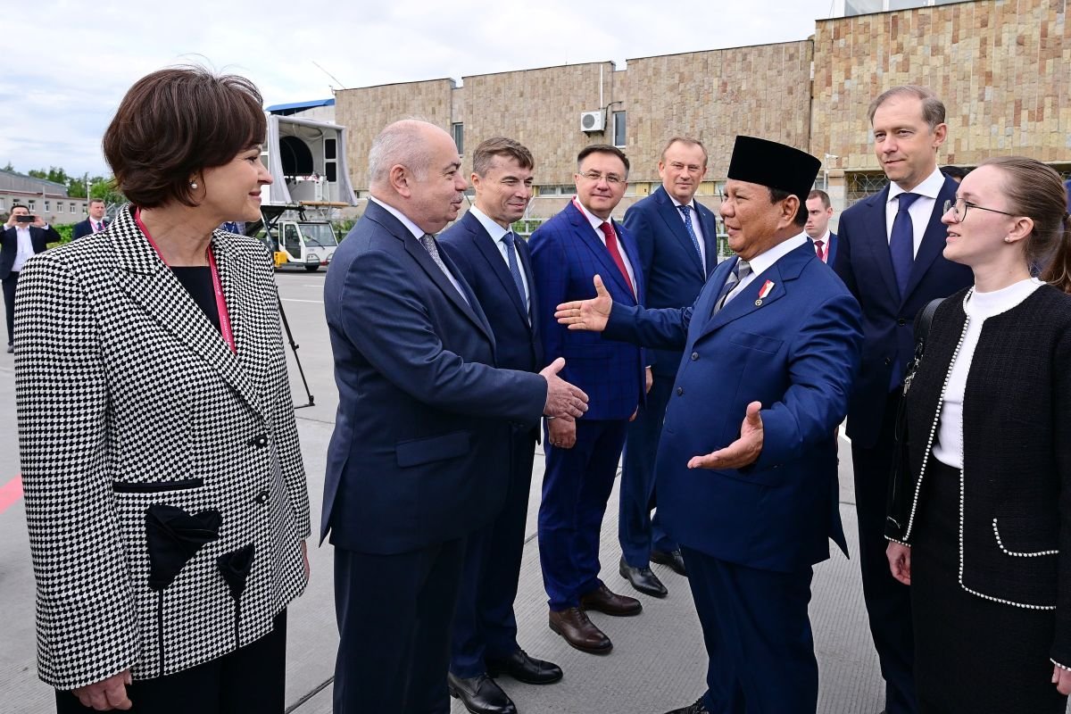 Presiden Prabowo di Tiba Rusia Penuhi Undangan Vladimir Putin