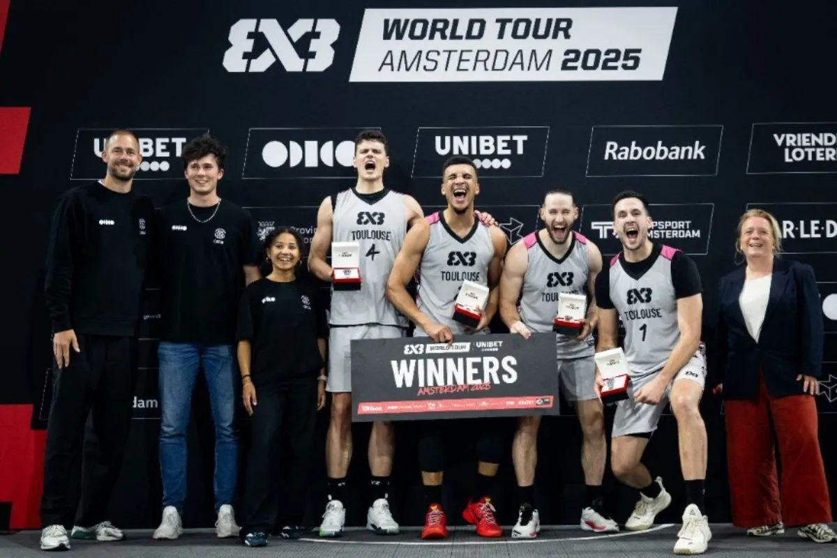 Toulouse juara Tur Dunia Basket 3x3 di Amsterdam