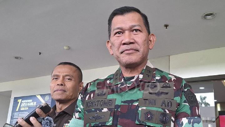 Kapuspen TNI Datangi Kejaksaan Agung, Bahas Video Permintaan Maaf Marcella Santoso