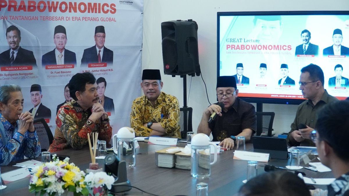 GREAT Institute Sebut Presiden Prabowo Serius Jalankan Pasal 33 UUD 1945