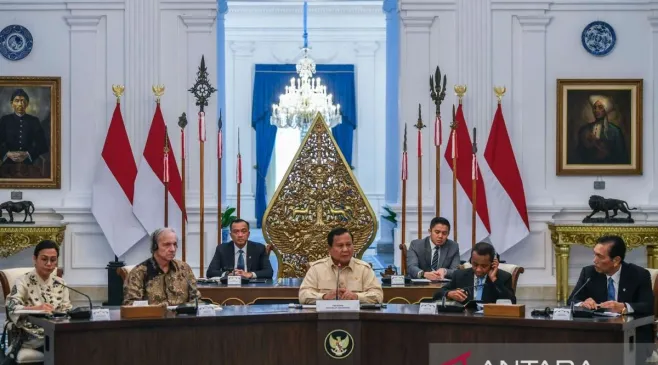 Ray Dalio Hadiri Pertemuan di Istana Merdeka Bersama Pengusaha Indonesia Bahas Danantara