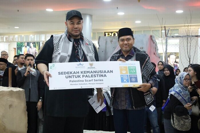 BAZNAS dan Mandjha Ivan Gunawan Berkolaborasi Bantu Rakyat Palestina