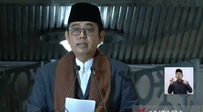 Khotbah Shalat Idul Fitri 1446 Hijriah Dipimpin Guru Besar UIN Membahas Manifestasi Kebaikan dalam Idul Fitri