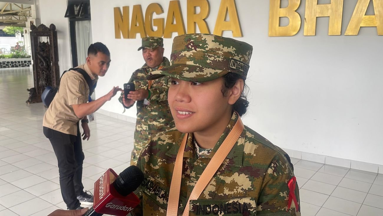 Bupati Sashabila, Peserta Cantik dan Termuda Retret Gelombang Kedua di Kampus IPDN